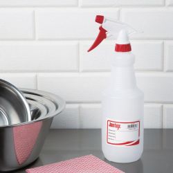 Jantex Colour-Coded Trigger Spray Bottle Red 750ml