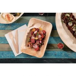 Fiesta Compostable Disposable Wooden Knives (100 pack)