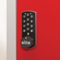 Elite Three Door 300mm Deep Lockers Grey