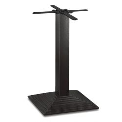 Bolero Cast Iron Step Square Table Base
