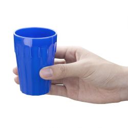 Olympia Kristallon Polypropylene Tumblers Blue 141.3ml (12 pack)