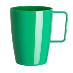 Olympia Kristallon Polypropylene Handled Beakers Green 348.7ml (12 pack)