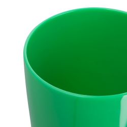 Olympia Kristallon Polypropylene Handled Beakers Green 348.7ml (12 pack)