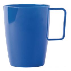 Olympia Kristallon Polypropylene Handled Beakers Blue 348.7ml (12 pack)
