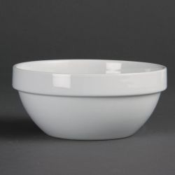 Olympia Whiteware Cereal Bowls 145mm 540ml (12 Pack)