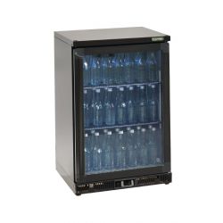 Gamko Bottle Cooler - Single Hinged Door 150Ltr Black