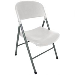 Special Offer Bolero PE Centre Folding Table 6ft with Six Folding Chairs