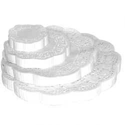Olympia Round Paper Doilies 240mm (250 pack)