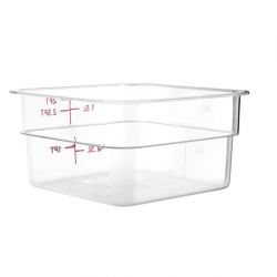 Hygiplas Polycarbonate Square Storage Container 1.5Ltr