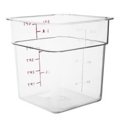 Hygiplas Polycarbonate Square Storage Container 3.5Ltr