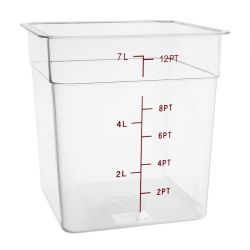 Hygiplas Polycarbonate Square Storage Container 7Ltr