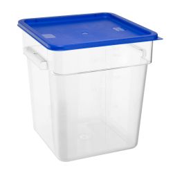 Hygiplas Square Food Storage Container Lid Blue