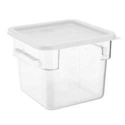 Hygiplas Square Food Storage Container Lid White