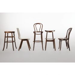 Fameg Walnut Cowhorn Side Chair (2 pack)