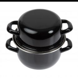 Olympia Mussel Pot Enamel Small