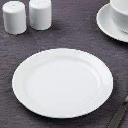 Olympia Athena Narrow Rimmed Plates 165mm/6 1/2