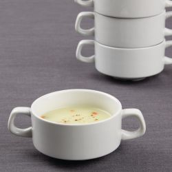 Olympia Athena Stacking Soup Bowls 160mm/4 1/4