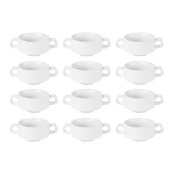 Olympia Athena Stacking Soup Bowls 160mm/4 1/4