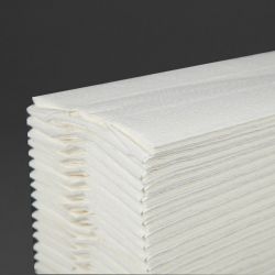 Jantex C Fold Paper Hand Towels White 2-Ply (2295 Sheets) (Pack of 2295)