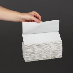 Jantex C Fold Paper Hand Towels White 2-Ply (2295 Sheets) (Pack of 2295)