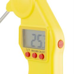 Hygiplas Easytemp Colour Coded Yellow Thermometer