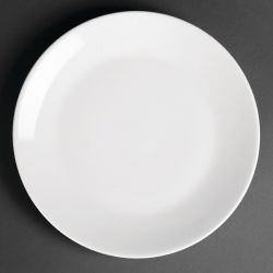 Royal Porcelain Classic White Coupe Plates 240mm (12 pack)