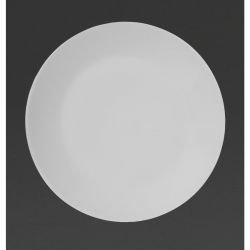 Royal Porcelain Classic White Coupe Plates 210mm (12 pack)