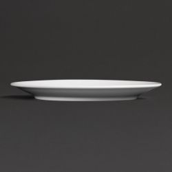 Royal Porcelain Classic White Coupe Plates 210mm (12 pack)