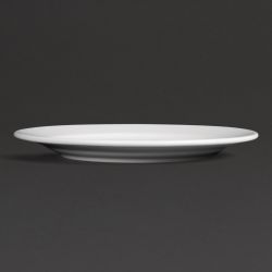 Royal Porcelain Classic White Wide Rim Plates 240mm (12 pack)