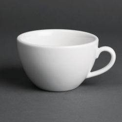 Royal Porcelain Classic White Breakfast Cups 300ml (12 pack)