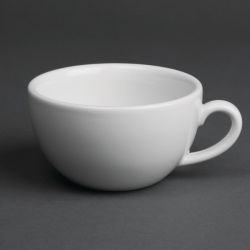 Royal Porcelain Classic White Cappuccino Cups 200ml (12 pack)