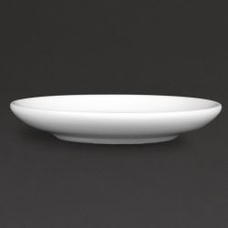 Royal Porcelain Classic White Espresso Cups Saucer 125mm (12 pack)