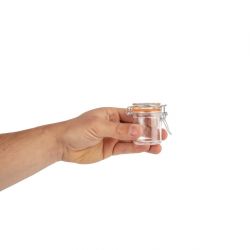Vogue Mini Glass Terrine Jar 50ml (12 pack)