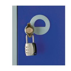 Elite Five Door 450mm Deep Lockers Blue
