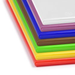 Hygiplas High Density Chopping Board Set Small 305x229x12mm (7 pack)