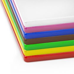 Hygiplas Low Density Chopping Board Set Small 305x229x12mm (7 pack)