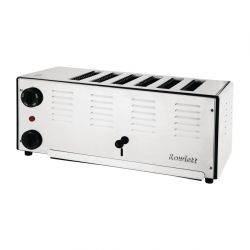 Rowlett Premier 6 Slot Toaster with 2 x Additional Elements