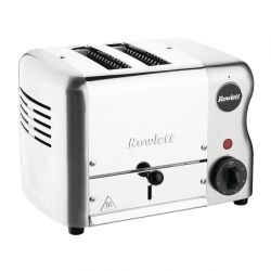 Rowlett Esprit 2 Slot Toaster Chrome w/2 x Additional Elements & Sandwich Cage