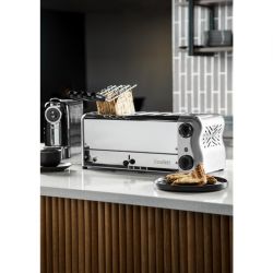 Rowlett Esprit 6 Slot Toaster Chrome w/2x Additional Elements & Sandwich Cage