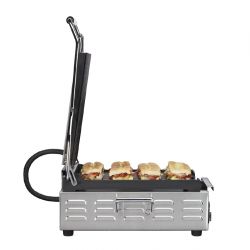 Waring Commercial Slimline Compresso Panini Grill WPG200K