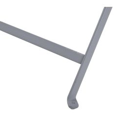Bolero Perth Grey Pavement Style Folding Table 1100x700mm