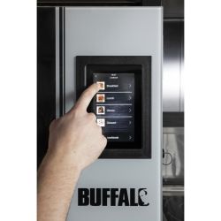 Buffalo Smart Touchscreen Compact Combination Oven 6 x GN 1/1