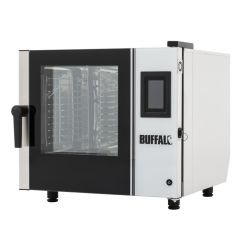 Buffalo Smart Touchscreen Compact Combination Oven 6 x GN 1/1
