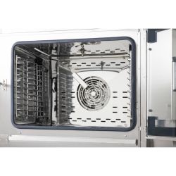 Buffalo Smart Touchscreen Compact Combination Oven 6 x GN 1/1