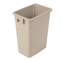 Nisbets Essentials Bin Beige 56Ltr