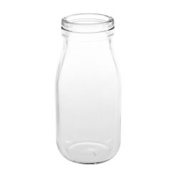 Olympia Glass Mini Milk Bottles 200ml (12 pack)