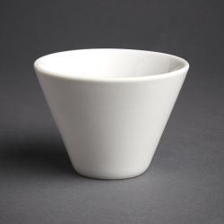 Olympia Whiteware Conical Ramekin White 110mm (6 pack)