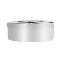 Olympia Stainless Steel Windproof Ashtray 90mm (6 pack)