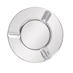 Olympia Stainless Steel Windproof Ashtray 90mm (6 pack)