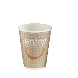 Huhtamaki Enjoy Double Wall Disposable Hot Cups 250ml (875 Pack)